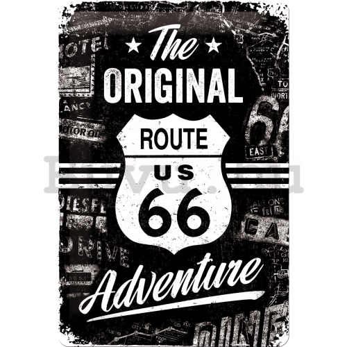 Fémtáblák - Route 66 (The Original Adventure)