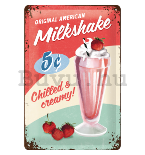 Fémtáblák - Milkshake
