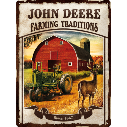 Fémtáblák - John Deere (Farming traditions)