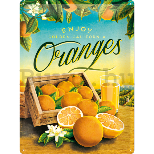 Fémtáblák - Oranges