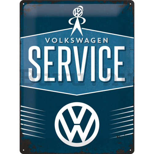 Fémtáblák: VW Service - 40x30 cm