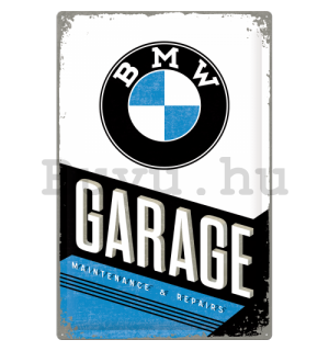 Fémplakát: BMW Garage - 60x40 cm