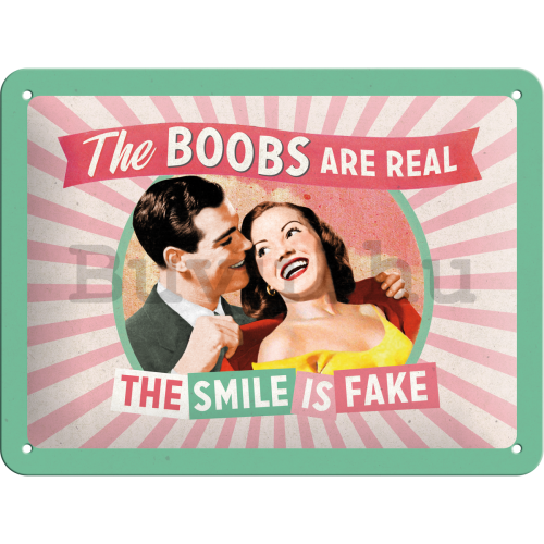 Fémplakát – The Boobs Are Real