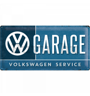 Fémplakát: VW Garage - 25x50 cm