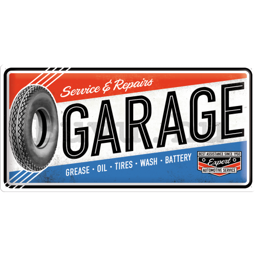 Fémplakát - Garage