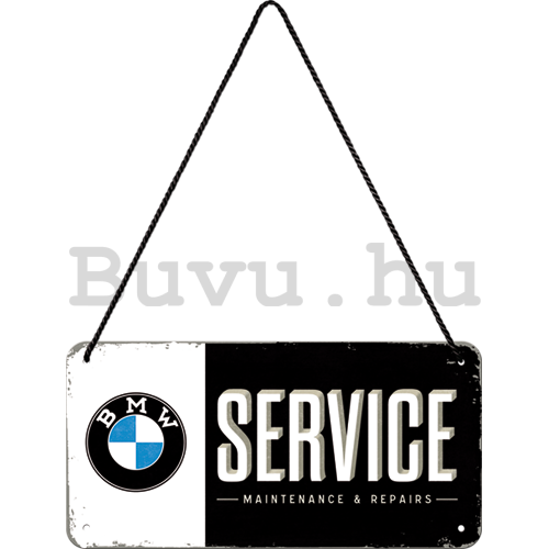 Felakasztható fémtáblák - BMW Service