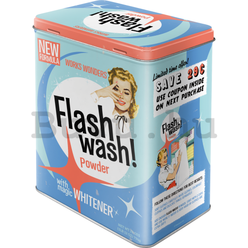 Fémdoboz L - Flash Wash
