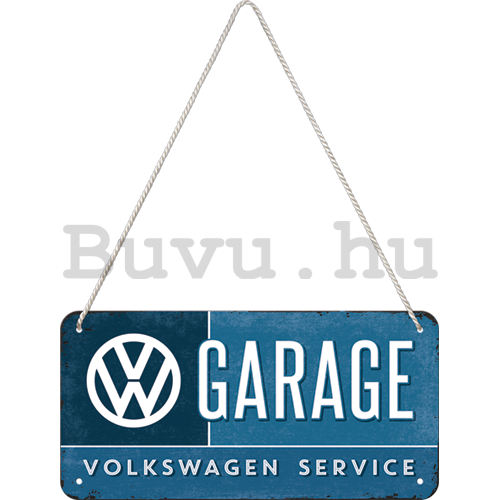 Felakasztható fémtáblák - VW Garage