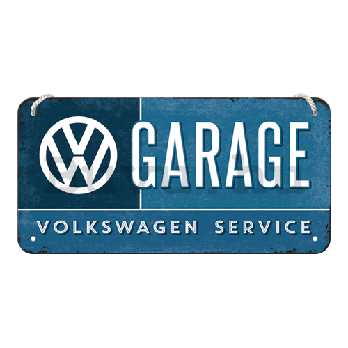 Felakasztható fémtáblák - VW Garage