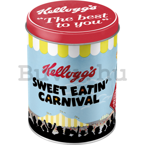 Fémdoboz kör alakú - Kellogg's Sweet Eatin Carnival