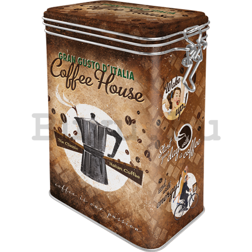 Fémdoboz csatos - Coffee House