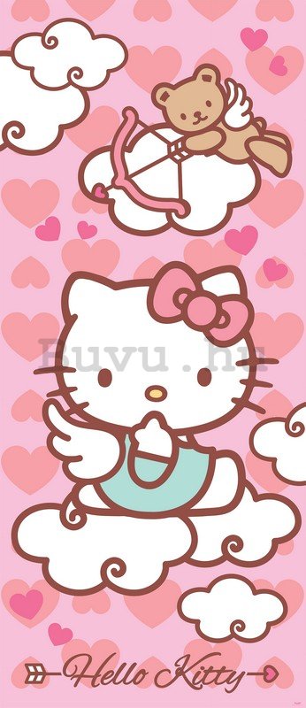 Fotótapéta: Hello Kitty (andílek) - 211x91 cm