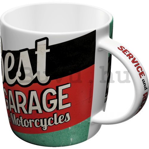 Bögre - Best Garage (zöld)