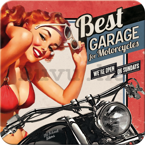 Alátét készlet 2 - Best Garage (piros)