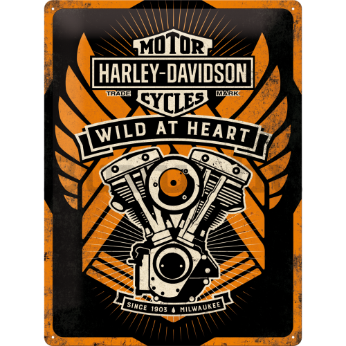 Fémtáblák - Harley-Davidson Wild At Heart (Special Edition)