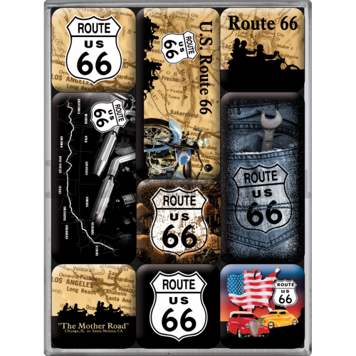 Mágnes készlet – Route 66