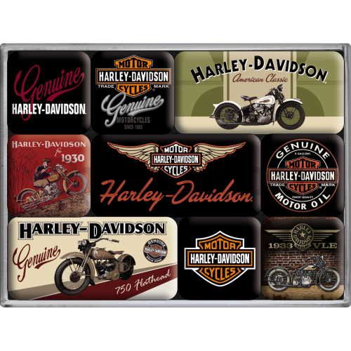 Mágnes készlet - Harley Davidson (2)