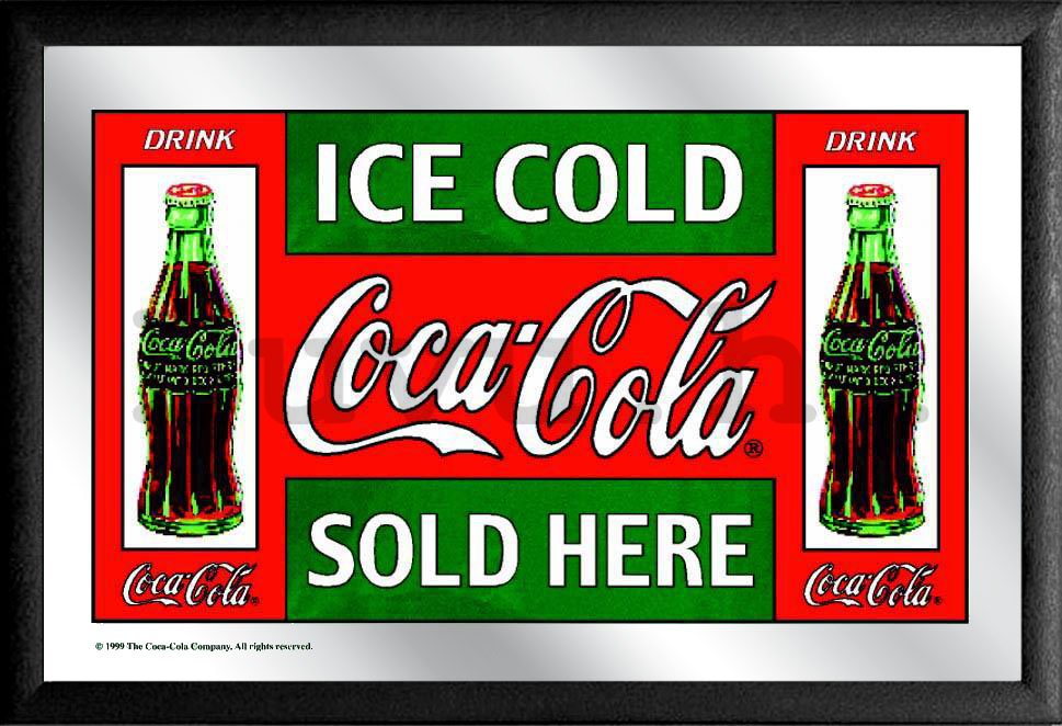 Tükör - Coca-Cola (Ice Cold Sold Here)
