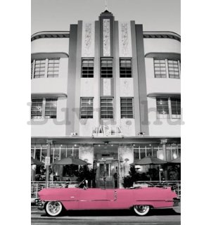 Plakát - Pink Cadillac
