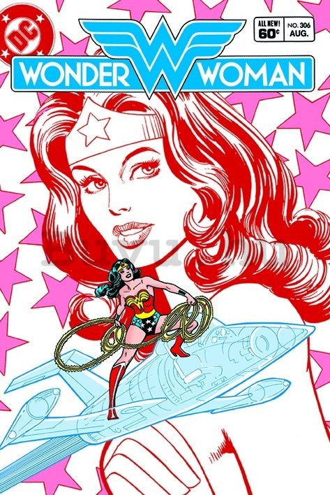 Plakát - Wonder Woman (Pink)