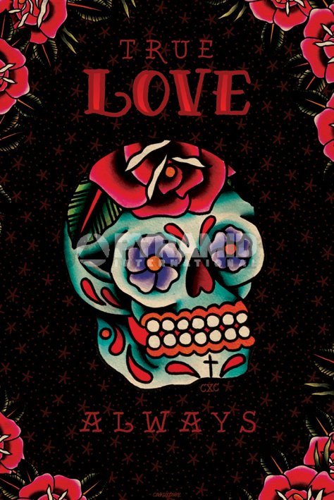 Plakát - Cardxcore True Love Always