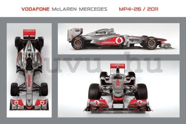 Plakát – Vodafone McLaren Mercedes MP4-26 (1)