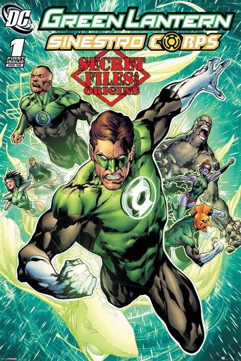 Plakát – Green Lantern Sinestro Corps