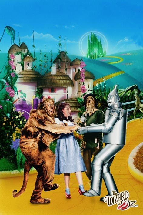 Plakát - Wizard Of Oz (Yellow Brick Road)