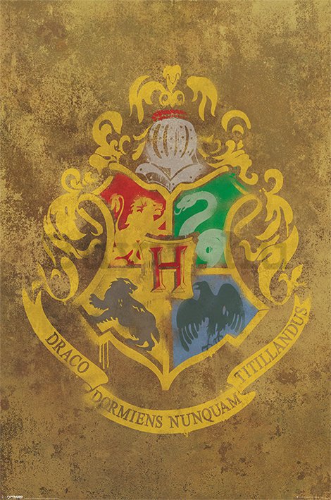 Plakát - Harry Potter (címer)