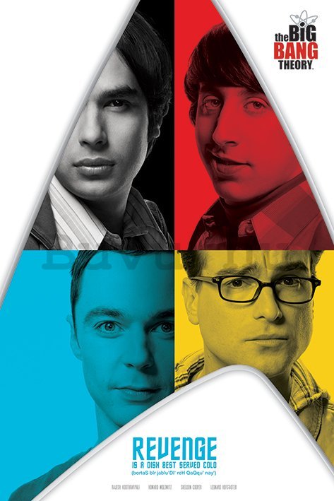Plakát - The Big Bang Theory (Revenge)