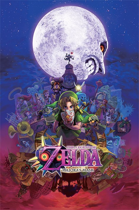 Plakát - The Legend of Zelda (MAJORA'S MASK)