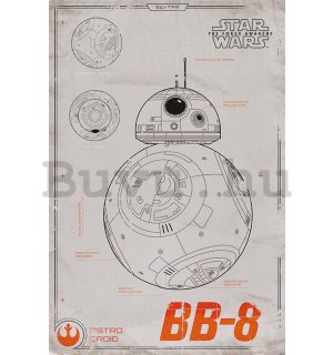 Plakát - Star Wars VII (BB-8)
