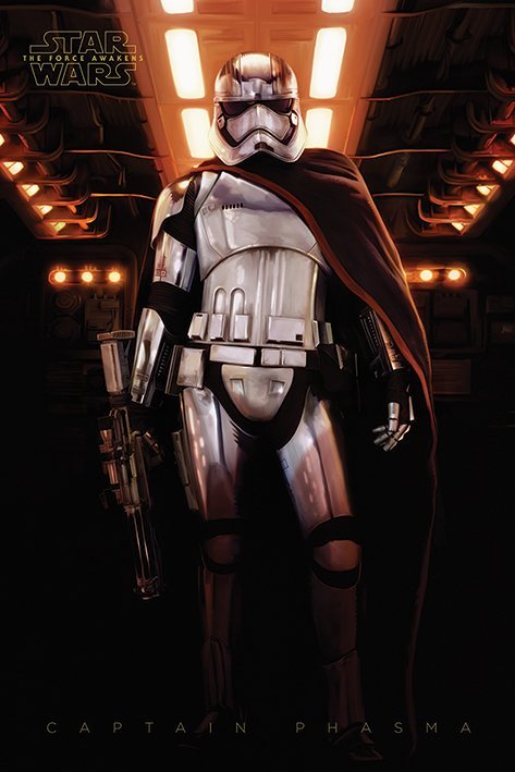 Plakát - Star Wars VII (Captain Phasma)