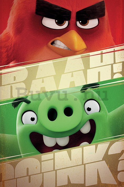 Plakát - Angry Birds (Raah!)