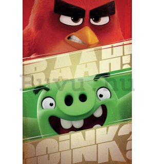 Plakát - Angry Birds (Raah!)