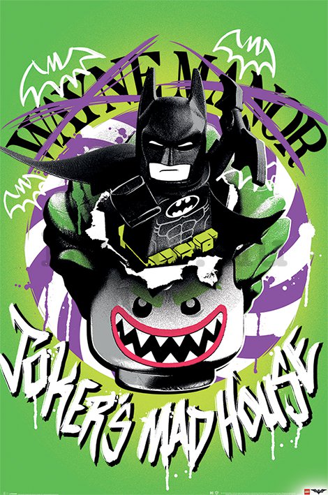 Plakát - LEGO Batman (Joker's Madhouse)