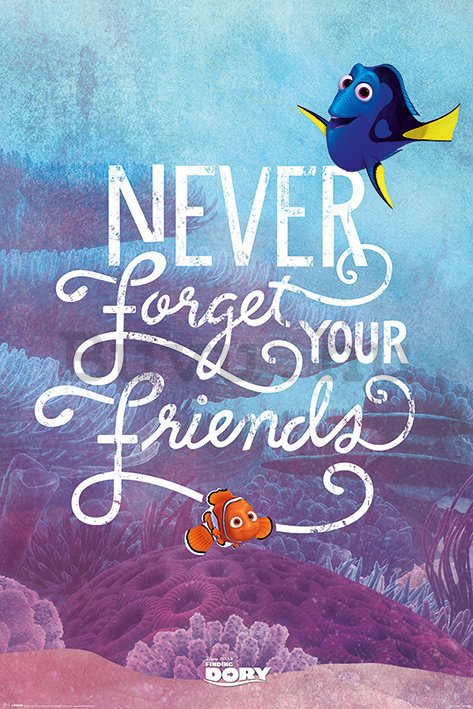 Plakát - Szenilla nyomában (Never Forget Your Friends)