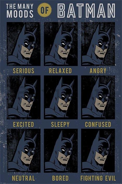 Plakát - Batman (hangulatok)