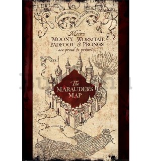 Plakát - Harry Potter (The Maurader's Map)