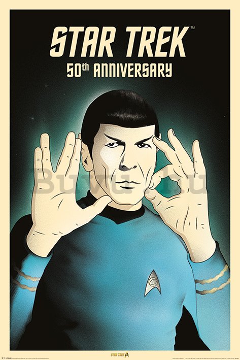 Plakát - Star Trek (Spock 5-0)
