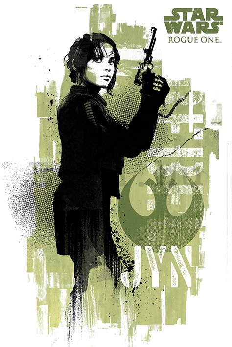 Plakát - Star Wars Rogue One (Jyn)