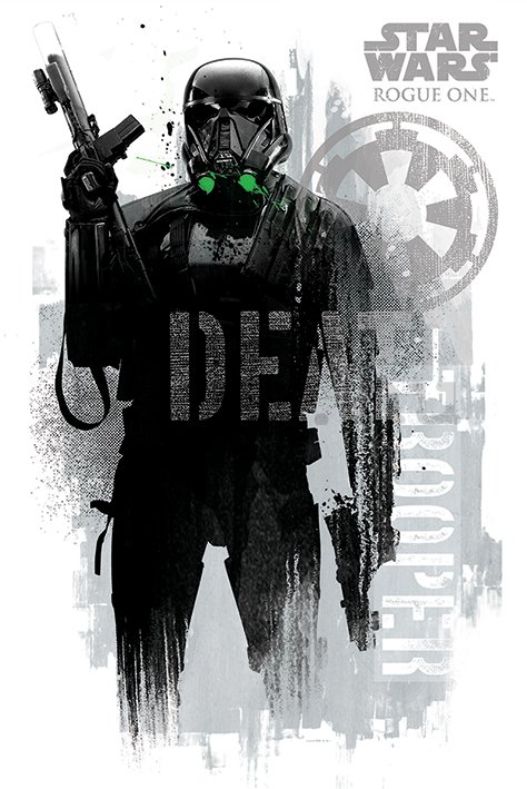 Plakát - Star Wars Rogue One (Death Trooper)
