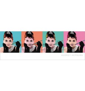 Plakát - Audrey Hepburn pop art