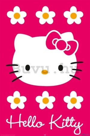 Plakát - Hello Kitty magenta