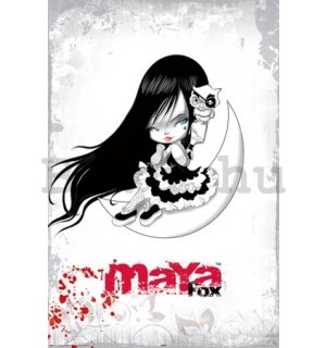 Plakát - Maya Fox moon