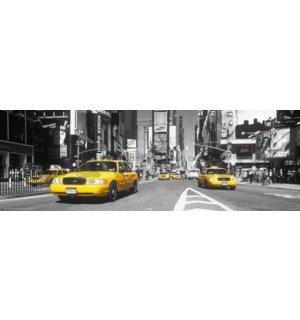 Plakát - Sárga taxi, Time Square (3)