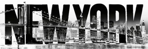 Plakát - New York typeface (2)