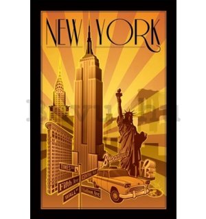 Plakát - New York Decoscape