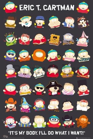 Plakát - South Park cartman