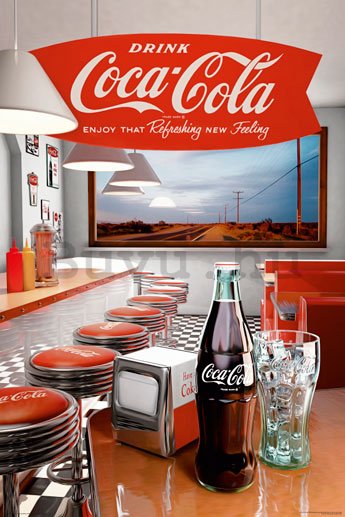 Plakát - Coca-Cola (Dinner)